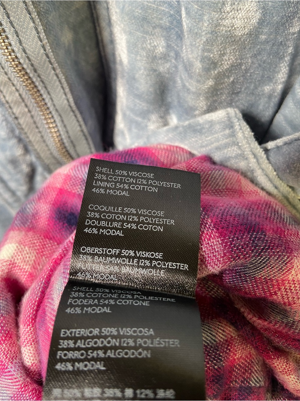 Anthropologie We The Free Duster Jacket Large Crushed Velvet - Picture 7 of 11